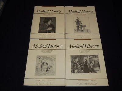 1997 MEDICAL HISTORY QUARTERLY MAGAZINES LOT OF 4 - COMPLETE YEAR - O 3078H - Image 1 of 4