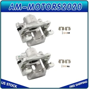 Par de pinzas de freno traseras con soporte para 13-18 LEXUS ES300H ES350 TOYOTA AVALON - Imagen 1 de 13