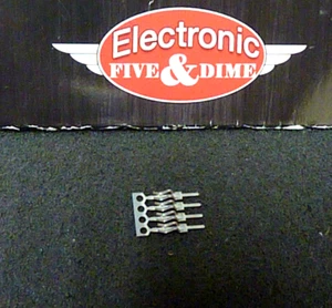 4 Pin pro Leiste, IC-Streifenklemmen M1255-4-00 - Bild 1 von 2