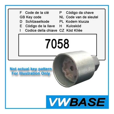 Tuerca de bloqueo para rueda Suzuki Security Master 7058/V LWNK Swift Ignis Foto 1 de 4