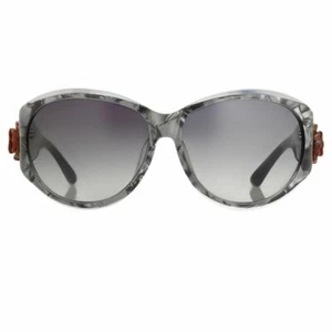 Linda Farrow luxury sunglasses Jackie O oversized square oval women NOS vintage - Picture 1 of 12
