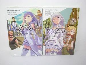Re:ZERO Manga Starting Life: Chapter 1 A Day in the Capital Vol 1 and 2 - Foto 1 di 2