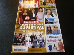 Revue "VOICI N°1955 - 2025" Cannes 2025, Vaimalama CHAVES, Heritage Alain DELON - Picture 1 of 1