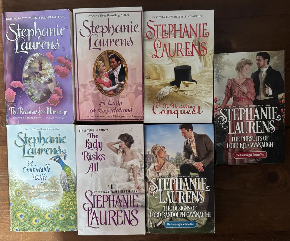 Complete Series Set LESTER FAMILY SAGA 1-4 Stephanie Laurens Lot 7 Foto 1 de 1