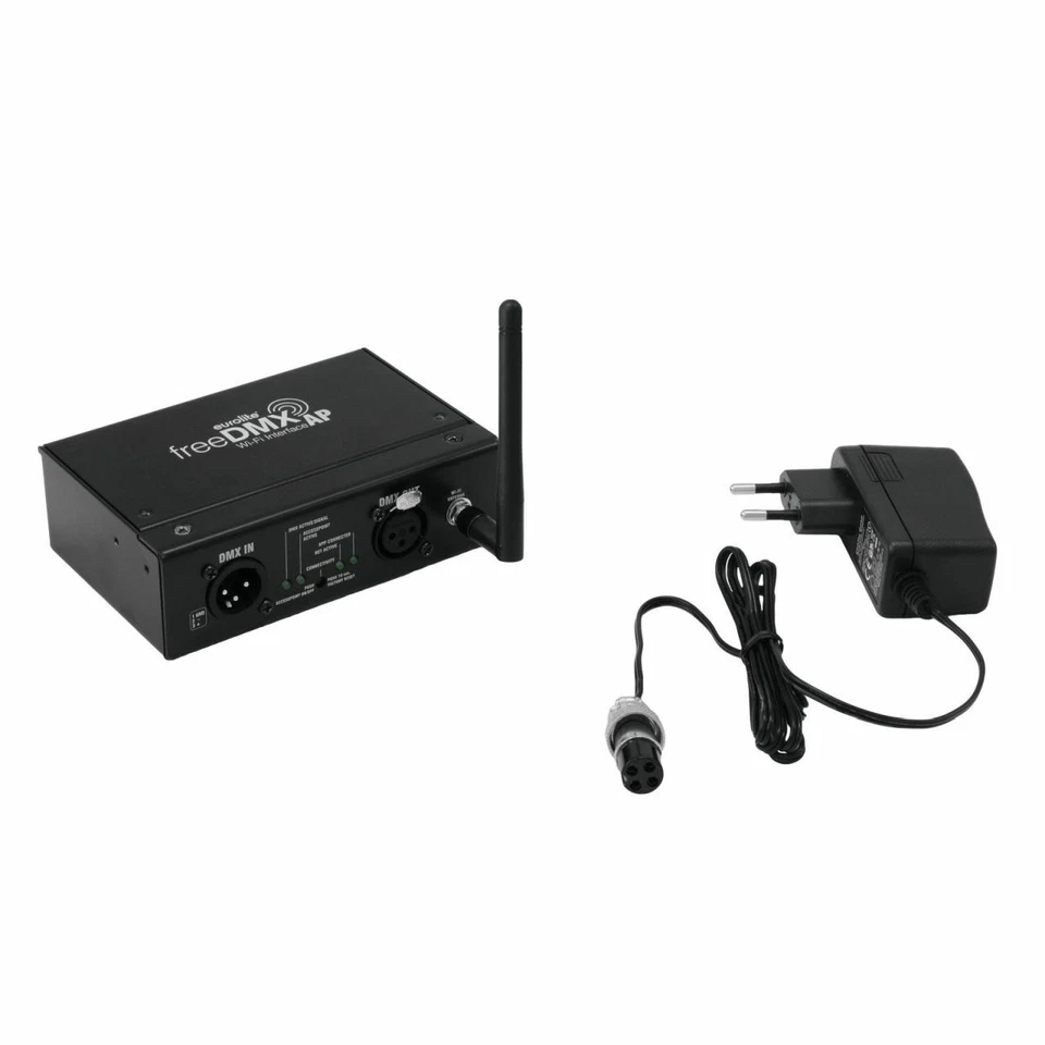 EUROLITE freeDMX AP Wi-Fi Interface - DMX Interface für Tablets - Bild 1 von 1