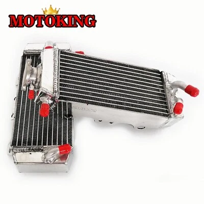 All Aluminum Radiator for YAMAHA YZ250F YZ250 F YZ 250F 2007 2008 2009 Polished - Image 1 of 4