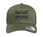 British Union Jack FLAG embroidered Tactical Official Flexfit Multicam Cap hat