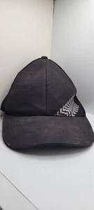 Headsweats Mens Black Adjustable Snapback Trucker Hat The PR Project NWT - Picture 1 of 5