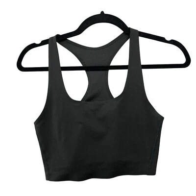 Uniqlo Sports Bra Womens XS Black Wireless Bra Active Unpadded Training - Image 1 of 3