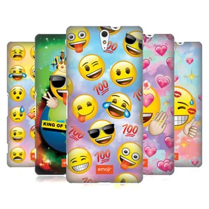 OFFICIAL emoji® SMILEYS HARD BACK CASE FOR SONY PHONES 2 - Picture 1 of 17