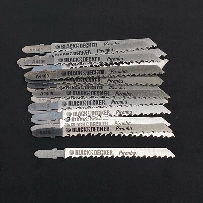 20 Black & Decker A4409 Innovation Jigsaw Blades Fast Cut for Wood. <60mm - Image 1 of 3