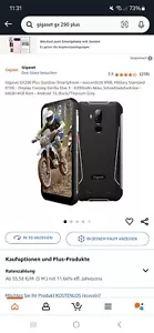 NEU OVP Gigaset GX290 Plus Outdoor Handy Smartphone wasserdicht IP68 6200mAh - Bild 1 von 11