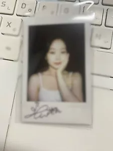 nmixx autografiado firmado Haewon Polaroid BDM evento vc raro - Imagen 1 de 1