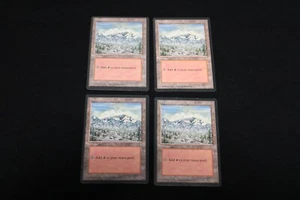 Mountain (a) x4 Ice Age Lightly Played MTG - Picture 1 of 2