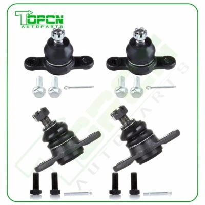 4pcs For 1987-1994 1995 Toyota MR2 Front & Rear Lower Ball Joints Suspension Kit Foto 1 de 4