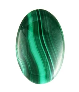 Malachite Loose Oval Gemstone 2.70 Cts, Bigger Size, - Picture 1 of 6