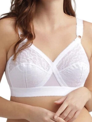 Playtex Underwired Cross Heart Bra White - Image 1 of 3