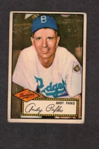 Andy Pafko 1952 Topps #1 dorso rosso - Foto 1 di 2