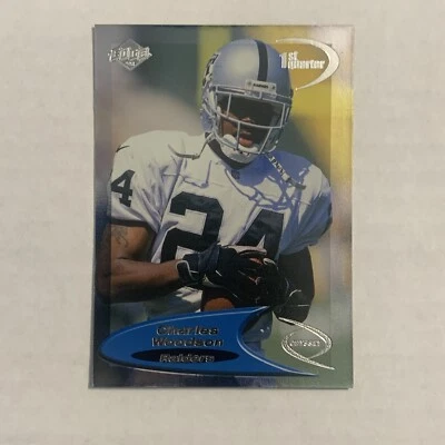 RARE 1998 Edge Odyssey Charles Woodson Silver Foil Parallel Rookie #107 - Image 1 of 4