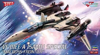 Hasegawa Macross Frontier VF-19EF/A Isamu Special 1/72 Scale Plastic Model 65836 - Image 1 of 4