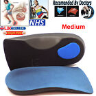 Orthotic Arch Support Insoles For Plantar Fasciitis Fallen Arches 3/4 Flat Feet