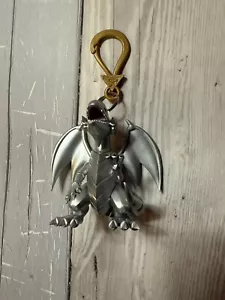 Yu-Gi-Oh Blue Eyes White Dragon Bag Hanger Key Chain Mini Figure Keyring Yugioh - Picture 1 of 7