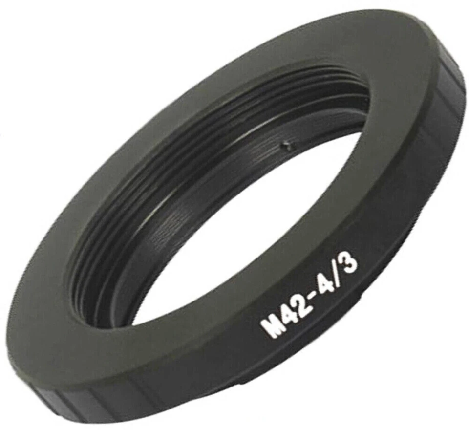 M42 42mm screw thread lens to Four Thirds 4/3 FT mount Adapter Olympus Panasonic - Image 1 of 1