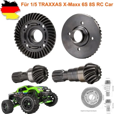 DE 13T/42T Hartstahl-Hinterrad-Spiralkegel-Diff-Getriebe Für TRAXXAS X-Maxx 6S8S - Bild 1 von 4