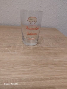 Schnapsglas sehr alt, ca. 50er Jahre,  gut erhalten - Bild 1 von 1