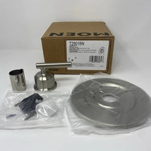 Moen Gibson Posi-Temp 1-Handle Valve Trim Kit T2901BN in Brushed Nickel - Picture 1 of 14
