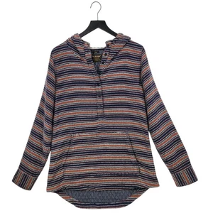 Burton Durable Goods Hoodie Large Multi Striped Pullover Snowboard Winter Grunge - Bild 1 von 11