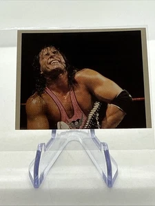 #TN08701 HIT MAN BRET HART #75 Rara Adesivo/Card Panini WWF 1997 - Foto 1 di 2