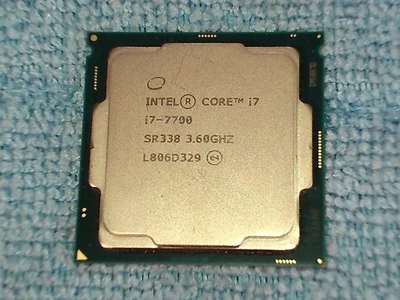 Intel Core i7-7700 SR338 4-Core GHz LGA1151 CPU Processor 7thGen Untested - Image 1 of 2