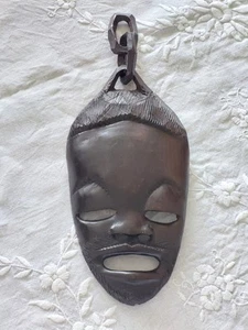 Afrikanische Holzmaske Maske Holz Ebenholz - Bild 1 von 2