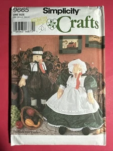"Muñeca de pavo Simplicity Crafts 9665 Faith Van Zanten 22"" y ropa vintage sin cortar" - Imagen 1 de 2