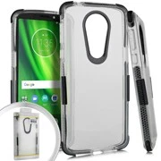 "Funda GSA Spine Bumper Candy para Motorola Moto E5 Play/Cruise - Transparente/Negro" Foto 1 de 1