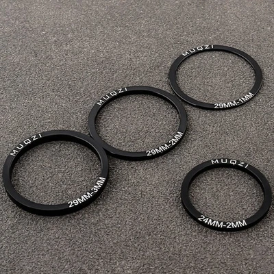 Bike Bottom Bracket Washer Kit 6pcs 24/29/30mm for BB86/91/92/BB30/PF30 - Image 1 of 4