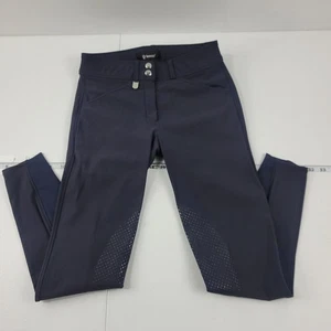 Horze Womens Breches pants riding blue 6/10 36L slim 3390 - Picture 1 of 15