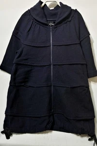 COMME DES GARCONS Wool Drawstring Coat Size S - Picture 1 of 7