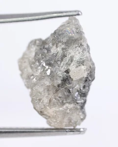 Diamante gris crudo natural de 3,02 quilates | Diamante áspero sin cortar para trabajos de joyería fina - Imagen 1 de 7