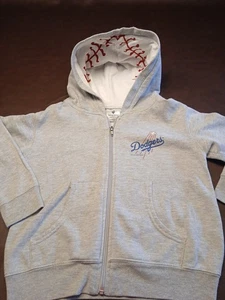 Kids Unisex Dodgers Hooded Sweatshirt Size 5/6. Fast Shipping. Great Item. - Picture 1 of 10