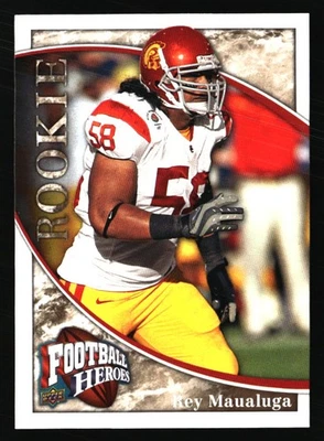Rey Maualuga 2009 Upper Deck Heroes #173 FOOTBALL Card - Image 1 of 2