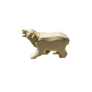 Lego Arktis weißer Eisbär Figur Wildtiere beweglich Spielzeug - Bild 1 von 5