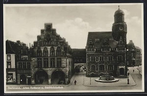 Dortmund, Altes Rathaus, Stadtbibliothek, Ansichtskarte  - Picture 1 of 2