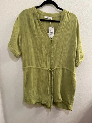 Mameluco verde exuberante talla M nuevo con etiquetas Foto 1 de 3