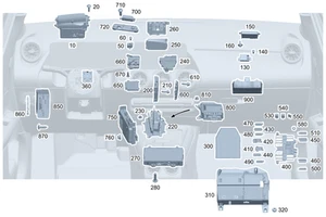 Genuine Mercedes-Benz Control Unit 247-900-43-18 - Picture 1 of 1