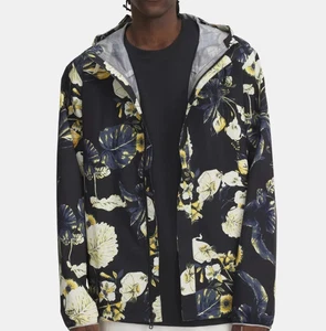 Under Armour Regenjacke Herren 2XL Cloudstrike schwarz Druck wasserdicht neu mit Etikett $ 160 - Bild 1 von 15