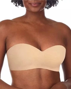 Le Mystere forma liscia senza spalline senza fili in naturale 3212 taglia 32C - Foto 1 di 8