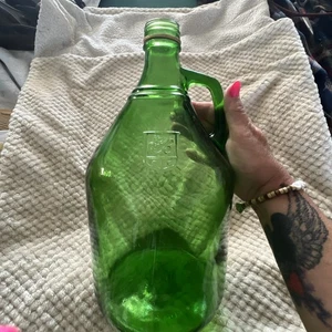 Vintage Green Glass Bottle Franzia Brothers of California One Gallon - Picture 1 of 12