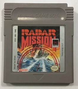 Radar Mission GB (Nintendo GameBoy, 1991) Game Boy Cartridge - Bild 1 von 2